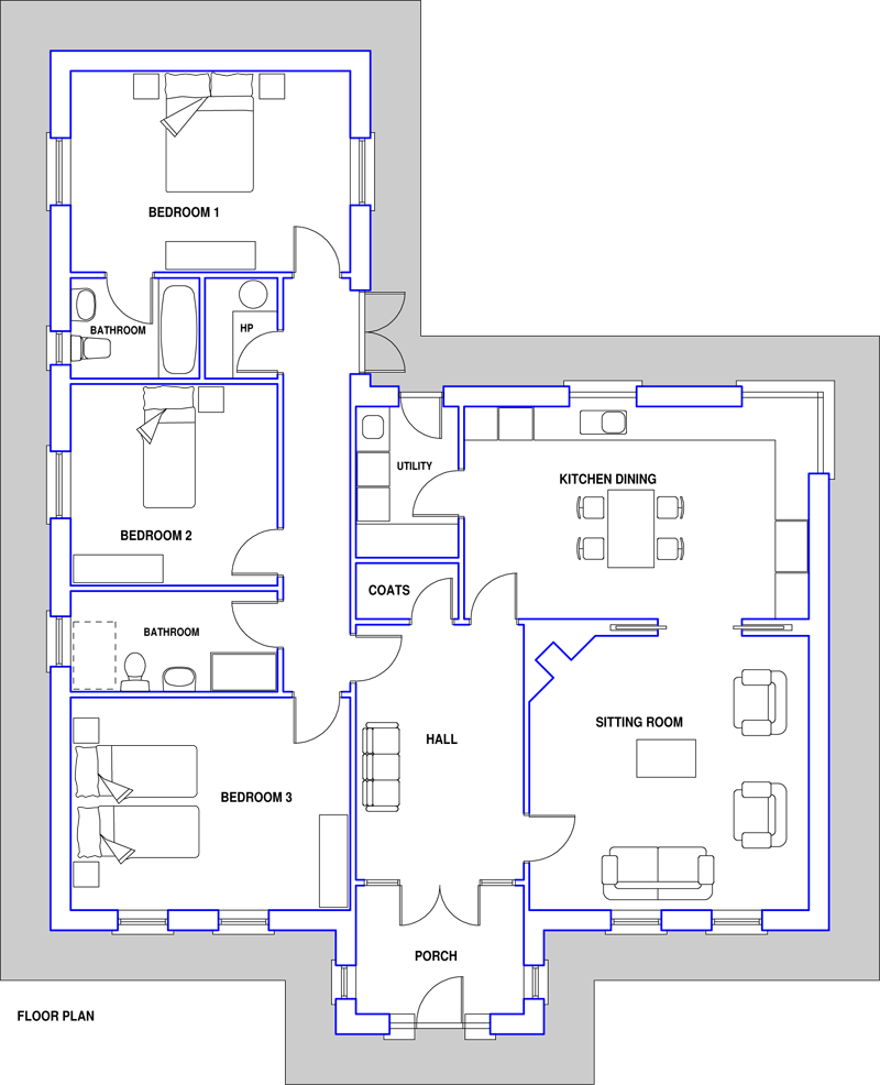 Irish House Plans Bungalows House Design Ideas