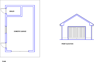 House Plans: Garage 1