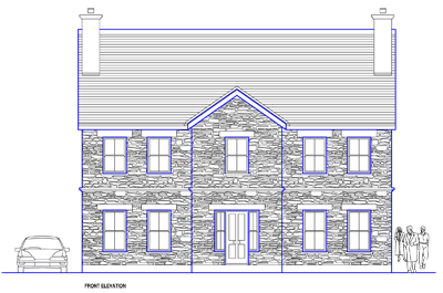 House Plans: No. 171 - Lisnagon