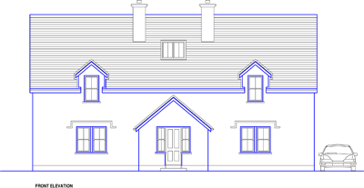 House Plans: No. 131 - Slane