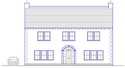 House Plans: No. 173 - Tubrid