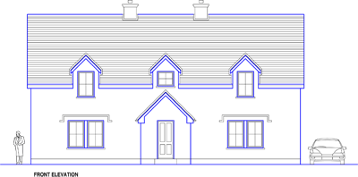 House Plans: No. 133 - Woodside