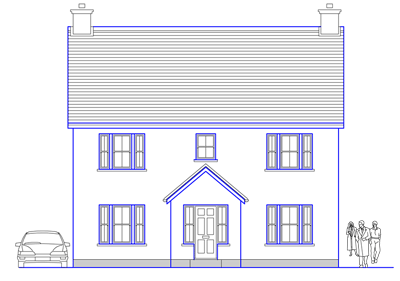 House Plans: No.162 - Bloomsberry