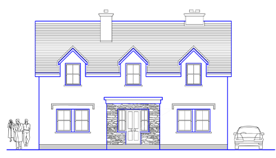 House Plans: No. 128 - Knock